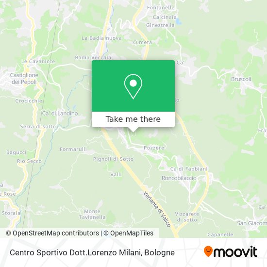 Centro Sportivo Dott.Lorenzo Milani map