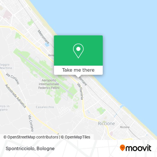 Spontricciolo map