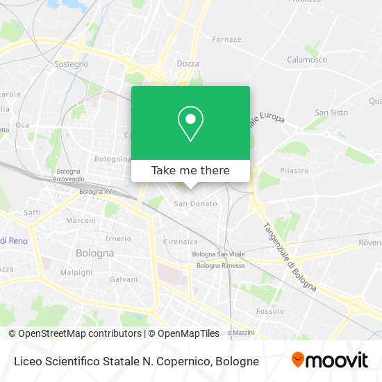 Liceo Scientifico Statale N. Copernico map