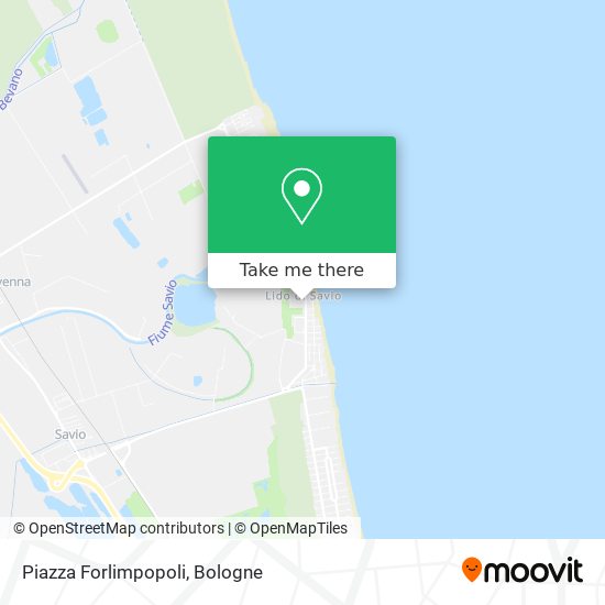 Piazza Forlimpopoli map