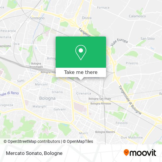 Mercato Sonato map