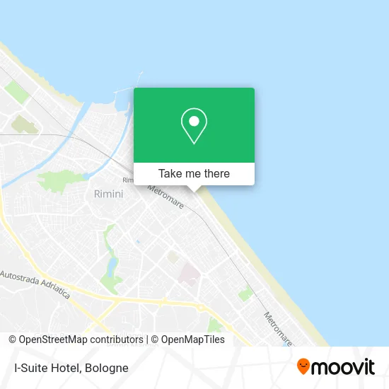 I-Suite Hotel map