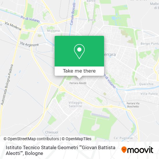Istituto Tecnico Statale Geometri ""Giovan Battista Aleotti"" map