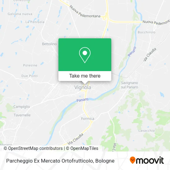 Parcheggio Ex Mercato Ortofrutticolo map