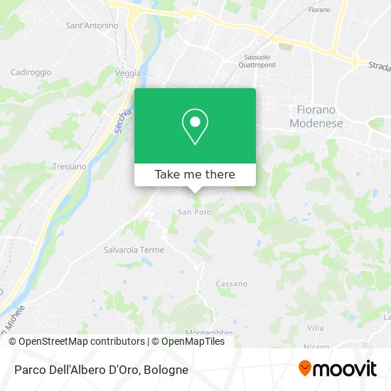 Parco Dell'Albero D'Oro map