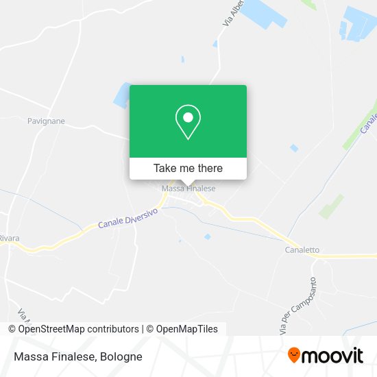 Massa Finalese map