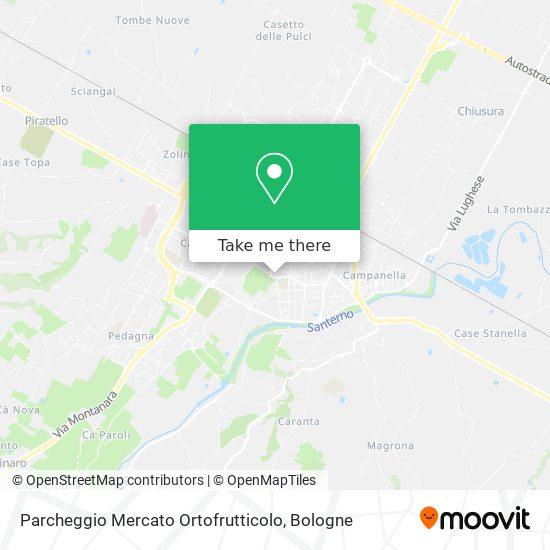 Parcheggio Mercato Ortofrutticolo map
