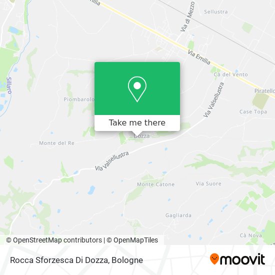 Rocca Sforzesca Di Dozza map