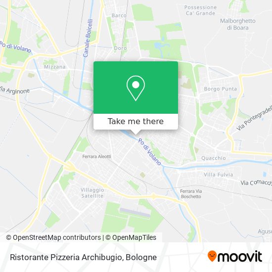 Ristorante Pizzeria Archibugio map
