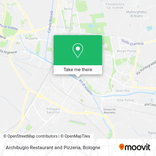 Archibugio Restaurant and Pizzeria map