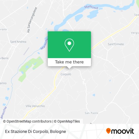 Ex Stazione Di Corpolò map