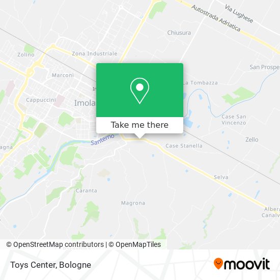 Toys Center map