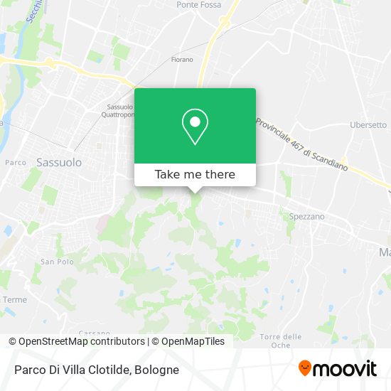 Parco Di Villa Clotilde map
