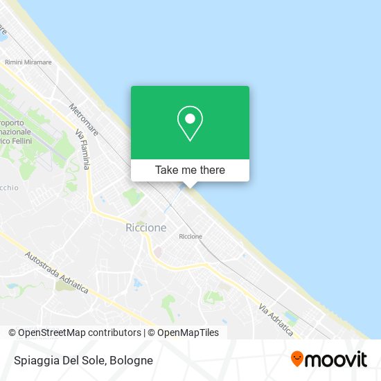 Spiaggia Del Sole map