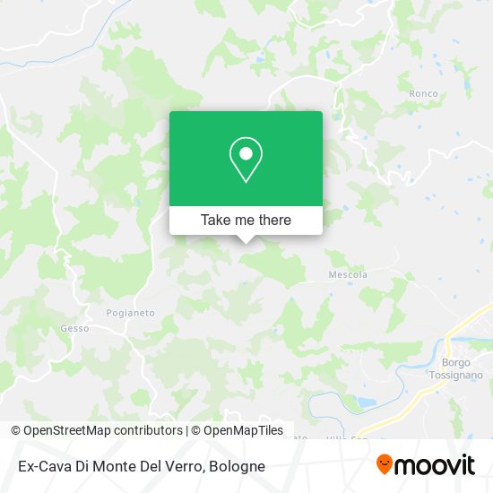 Ex-Cava Di Monte Del Verro map