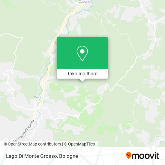 Lago Di Monte Grosso map