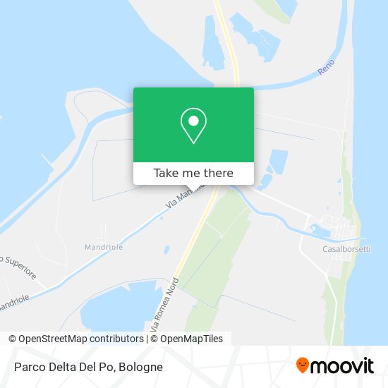 Parco Delta Del Po map
