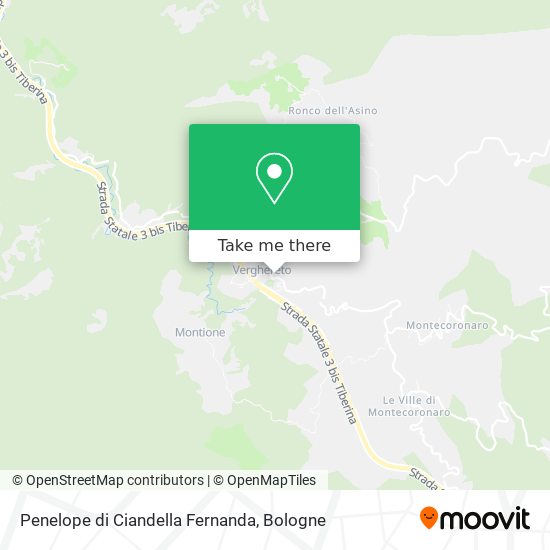Penelope di Ciandella Fernanda map