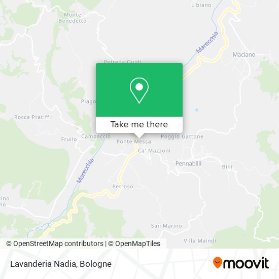 Lavanderia Nadia map