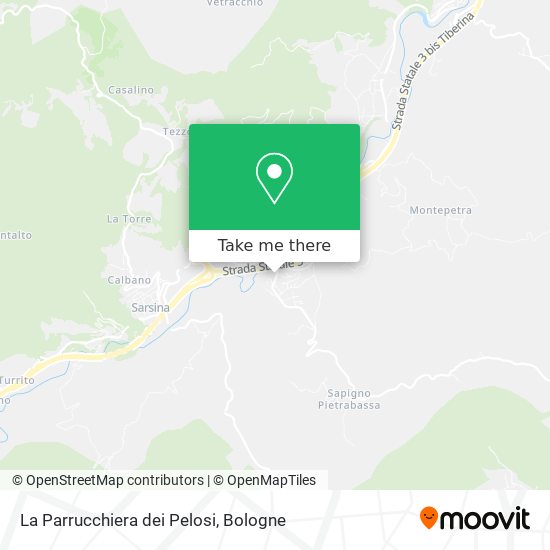 La Parrucchiera dei Pelosi map
