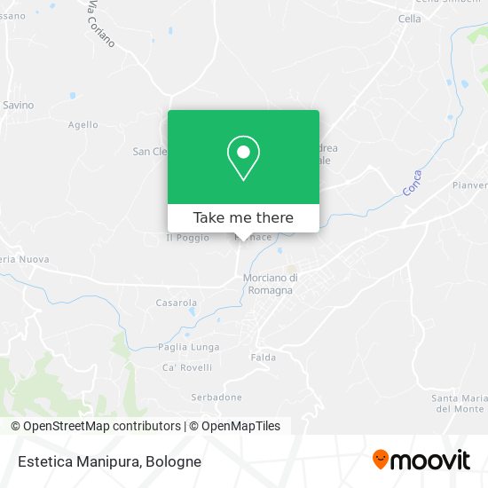 Estetica Manipura map