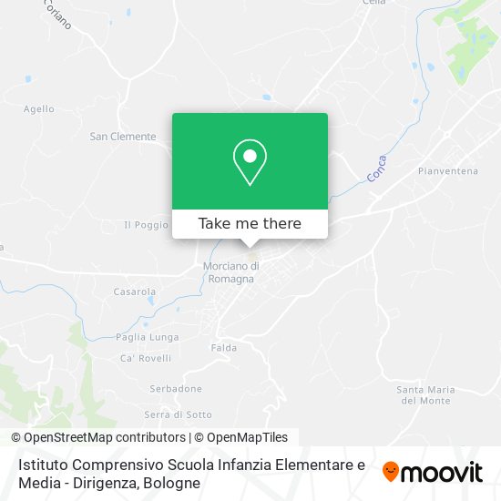 Istituto Comprensivo Scuola Infanzia Elementare e Media - Dirigenza map