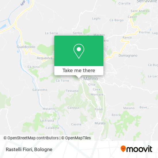 Rastelli Fiori map