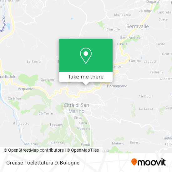 Grease Toelettatura D map