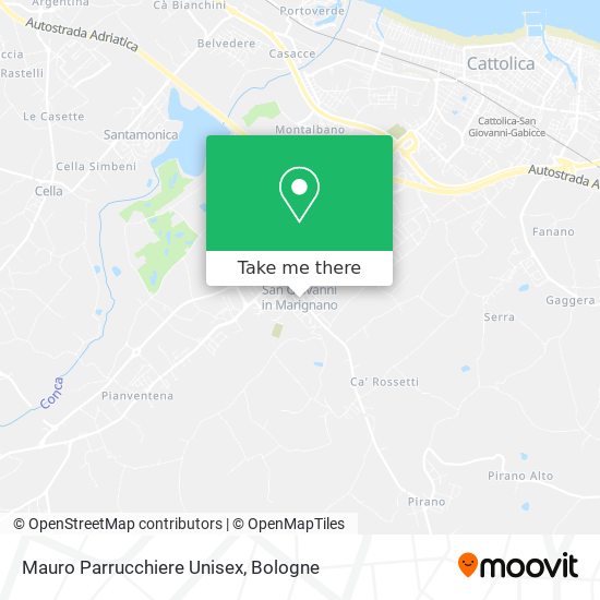 Mauro Parrucchiere Unisex map