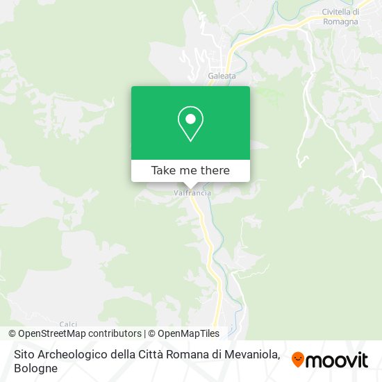 Sito Archeologico della Città Romana di Mevaniola map