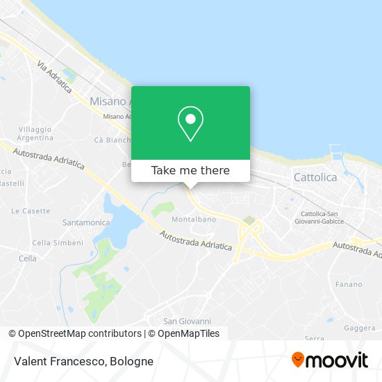 Valent Francesco map