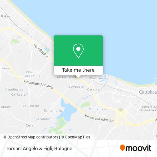 Torsani Angelo & Figli map