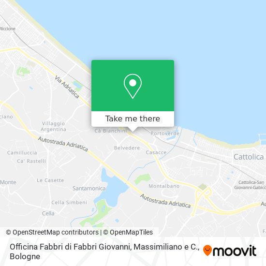 Officina Fabbri di Fabbri Giovanni, Massimiliano e C. map