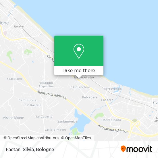 Faetani Silvia map