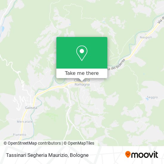Tassinari Segheria Maurizio map