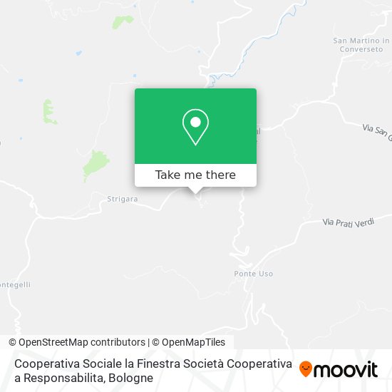 Cooperativa Sociale la Finestra Società Cooperativa a Responsabilita map