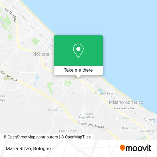 Maria Rizzo map