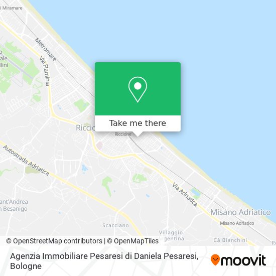 Agenzia Immobiliare Pesaresi di Daniela Pesaresi map