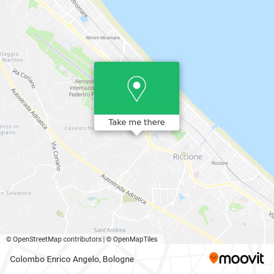 Colombo Enrico Angelo map