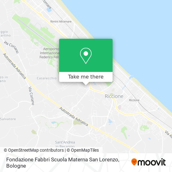 Fondazione Fabbri Scuola Materna San Lorenzo map