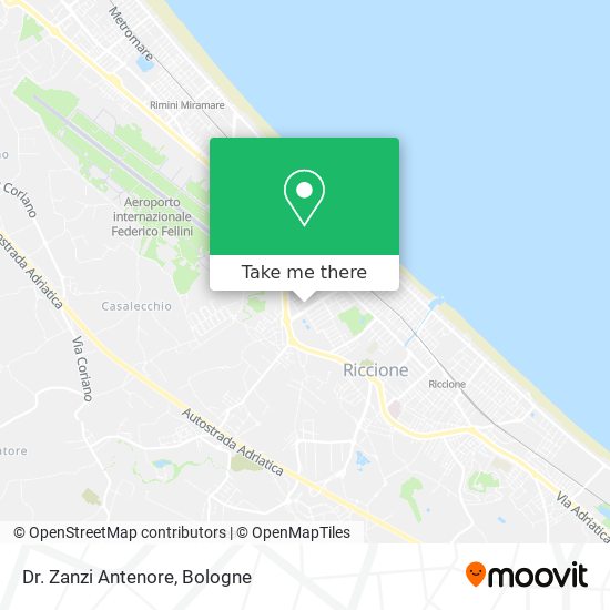 Dr. Zanzi Antenore map
