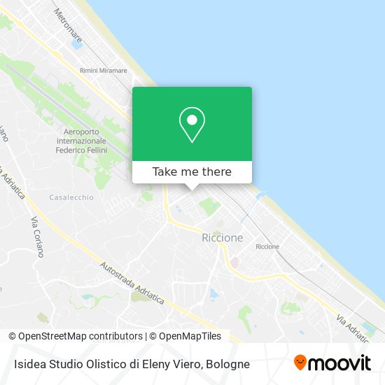 Isidea Studio Olistico di Eleny Viero map