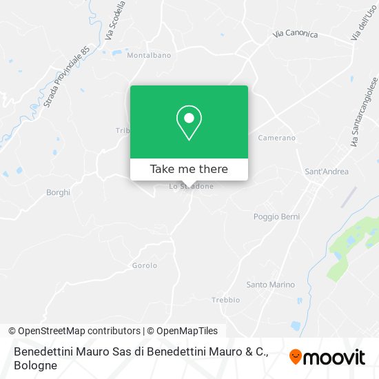 Benedettini Mauro Sas di Benedettini Mauro & C. map