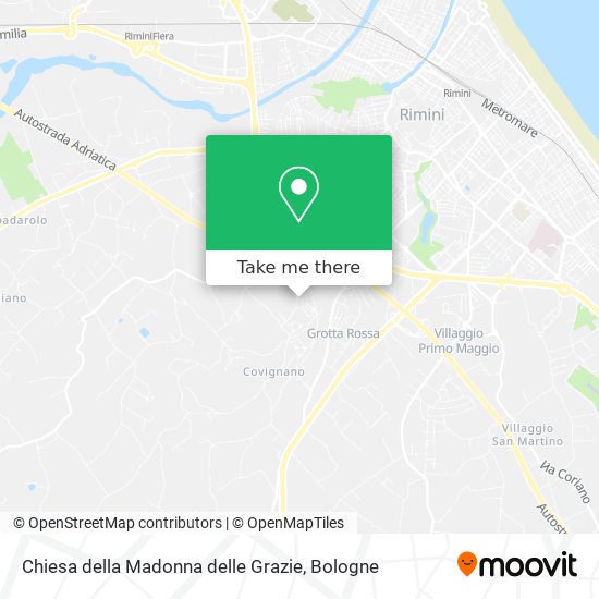 Chiesa della Madonna delle Grazie map