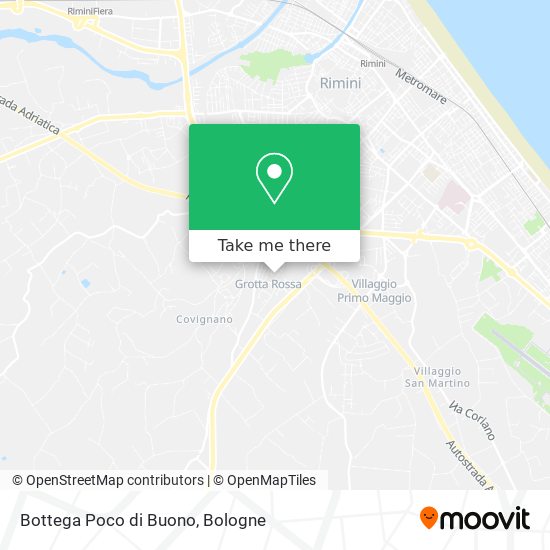 Bottega Poco di Buono map
