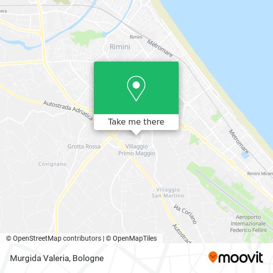 Murgida Valeria map