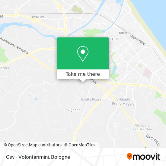 Csv - Volontarimini map