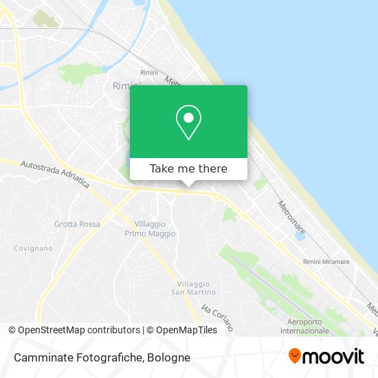 Camminate Fotografiche map