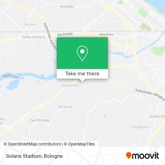Solaris Stadium map