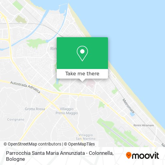 Parrocchia Santa Maria Annunziata - Colonnella map